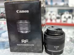 Canon RF Lens 35mm 1.8 and 50mm 1.8 All most New