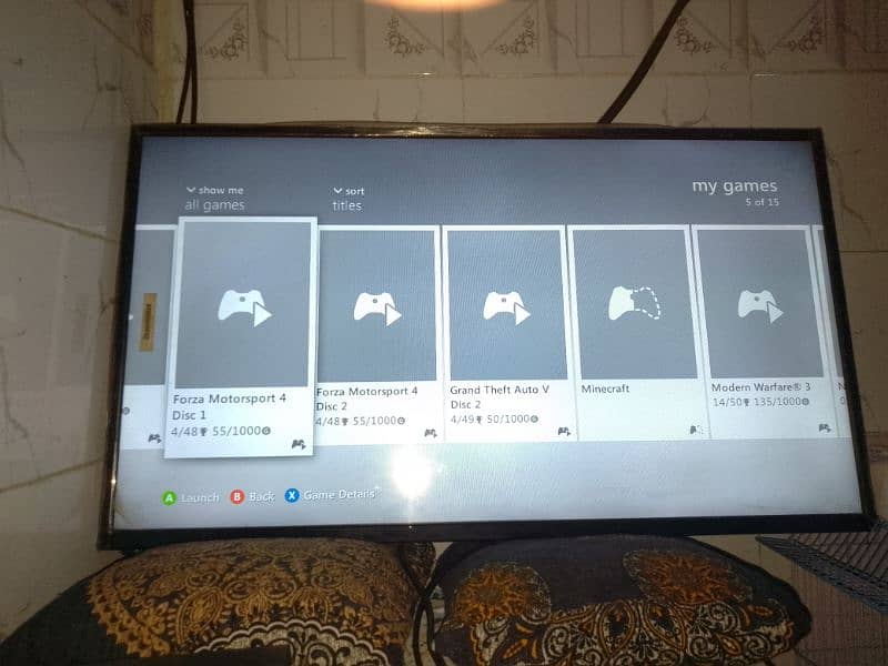 X box 360 with 20 game installed 3