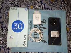 Techno camon 30s complete box