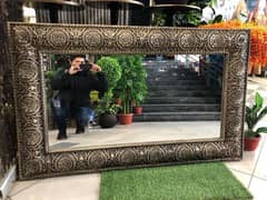 looking mirror lamps & candel stands