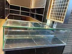 Brand new Counter glass top display