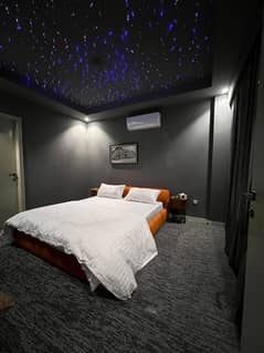 Perday 1 Bedroom Luxry Furnished Appartment Available Bahria Town Lhr