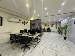 5 Marla Fully Furnished Office Available For Rent In Bahria Town Lahore