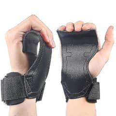 heavy weight lifting gym rubber leather strap