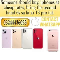 Someone should buy iphones at cheap rates,