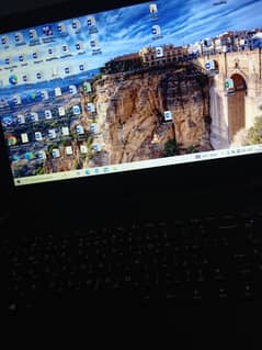> Lenovo branded laptop with 5th Generation Intel Core i5 processor.