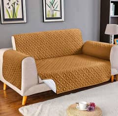 5 seater Cotton Quilted Sofa Cover , WhatsApp 03145156658