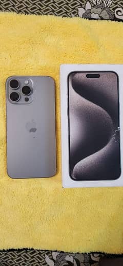 iphone 15 Pro max Factory Unlock Natural Box with Warranty
