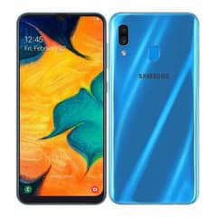 Samsung A30 With Box charger Touch Break