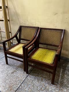 Wooden Table with 4 chairs