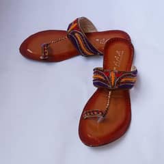 Women's Synthetic Leather Casual Kolhapuri Chappal free delivery