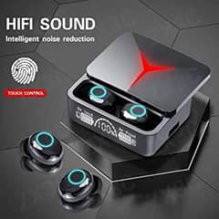 M90 Pro Tws Earphones True Wireless Earbuds Noise Cancelling