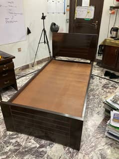 Single Bed Wooden Portable