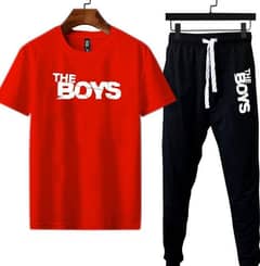 Men's Cotton Jersey Printed Track Suit - 1 Pc