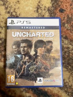Uncharted the legacy of thieves collection remastered Ps5