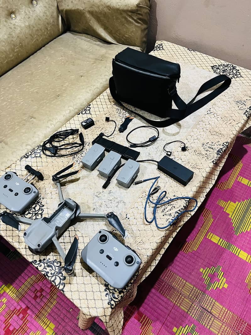 dji mavic air2s with 2 Controler box 1