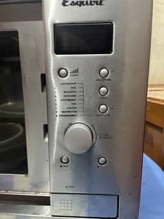 Microwave oven for builtin cupboard