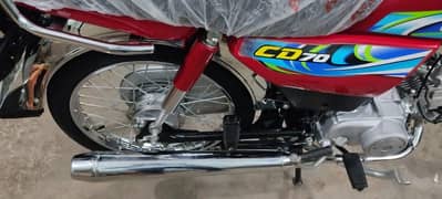 assalamu alaikum Honda CD 70 cc 2024 model only WhatsApp 0322=6337=929