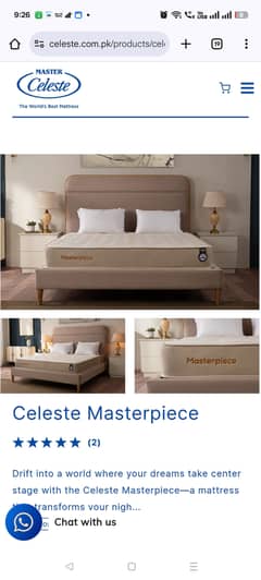 Celeste spring mattress for sale