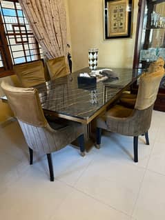 8 chair Modern Dining Table