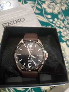 Seiko Men's analogue quartz solar watch
