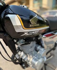 Honda CG 125 Self Start Black Special Edition 0370=1562= 639