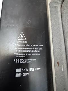 Solar inverter for sale (desi) 7kw
