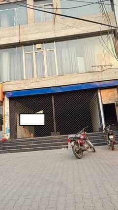 9 Marla Commercial Hall for Rent in College Road for Food Point, Showroom Grocery Store pharmacy on main road