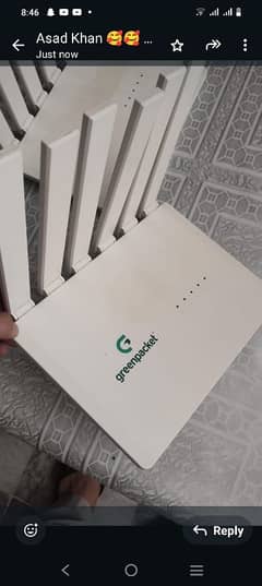 green packet 4G/5G sims router D5H