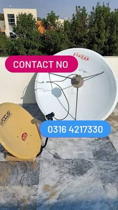 Dish Antennas and services and TV 0316 4217330