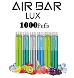 Air bar 1000 puff|Air Bar Lux Disposable Kit by Suorin|03/05/86/78/521
