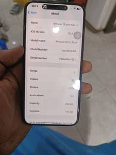 Iphone 15pro max dual physical sim Pta approved