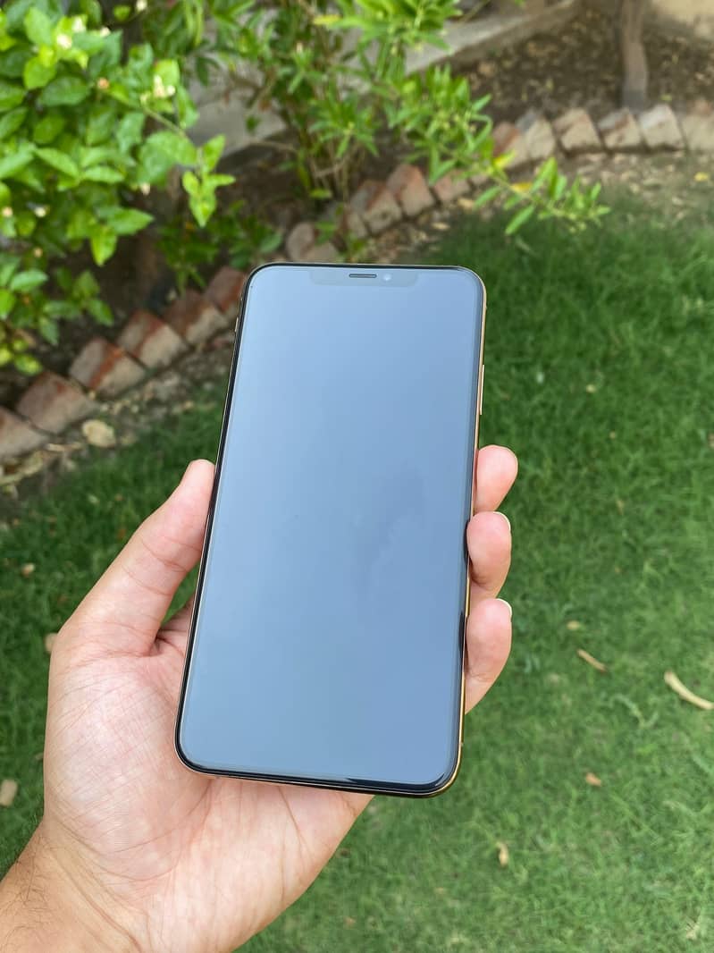 iPhone XS Max , 10/10 condition , First owner ,PTA Glitch, sim working 2