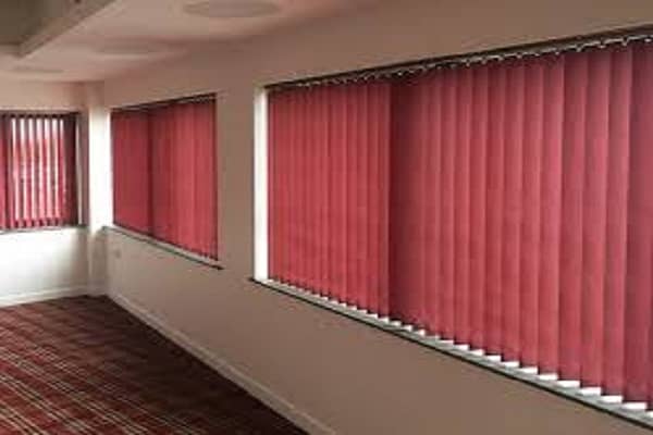 Sun light block window blinds Remote control curtains plain curtains 3