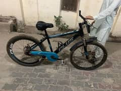 plus cycle total genuine blue black colour big tyer