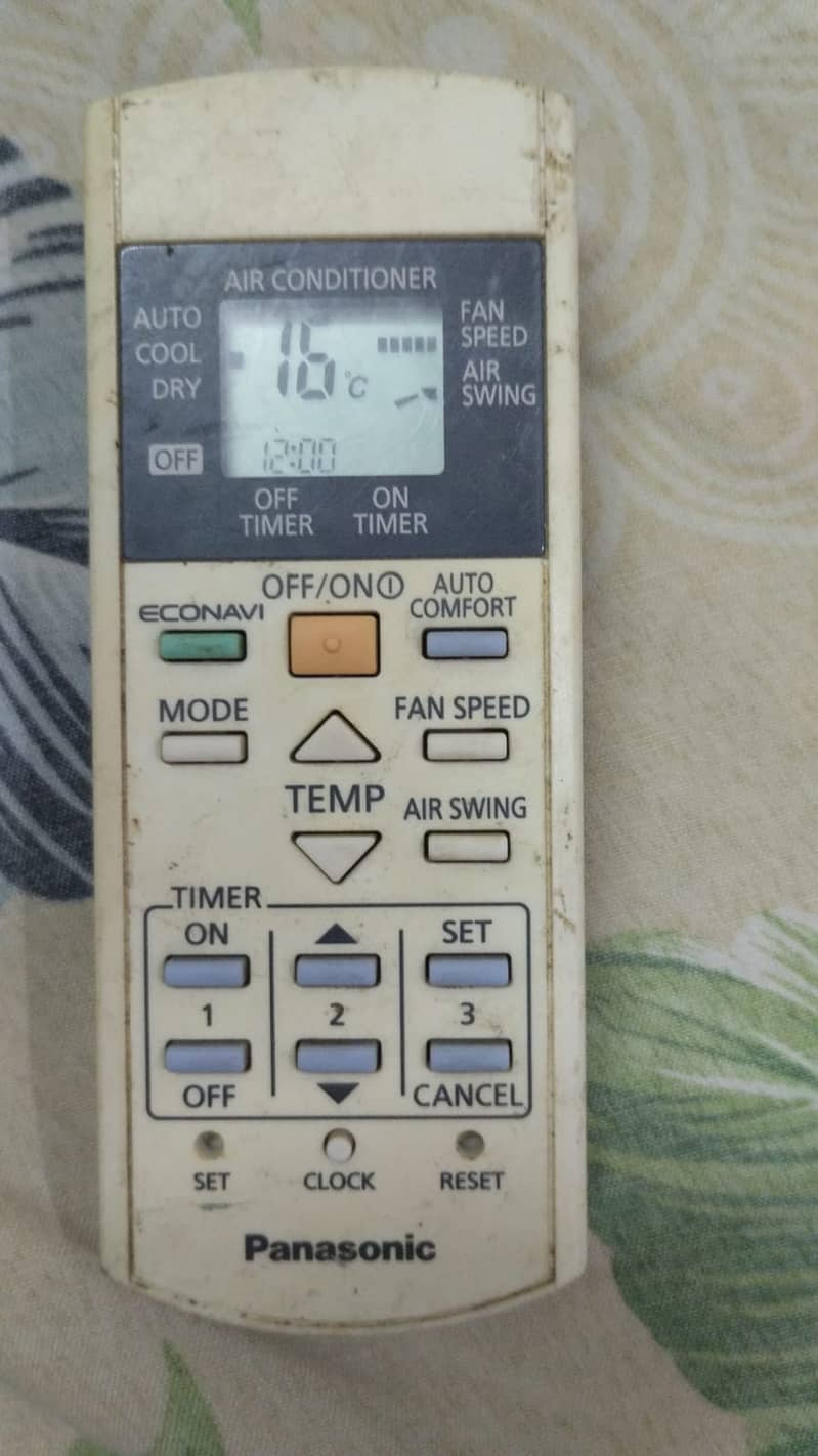 AC REMOTE for PANASONIC GENION 2