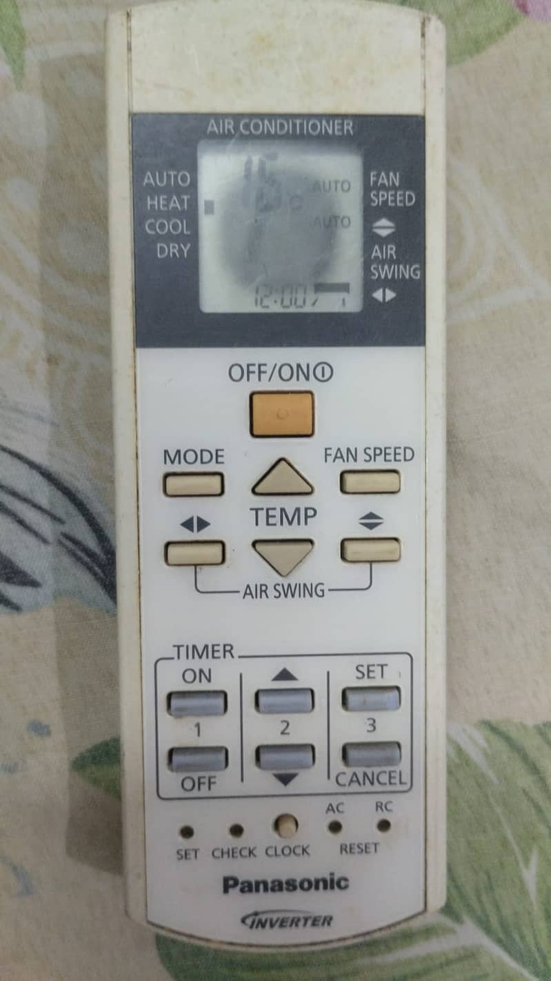 AC REMOTE for PANASONIC GENION 3