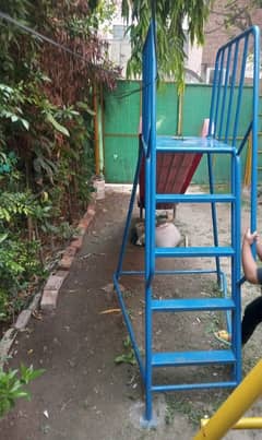 swings slide and two sided jhola