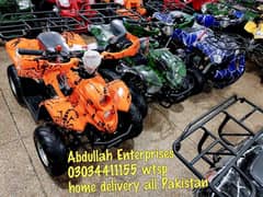 New stock Atv quad 4 wheels delivery all Pakistan