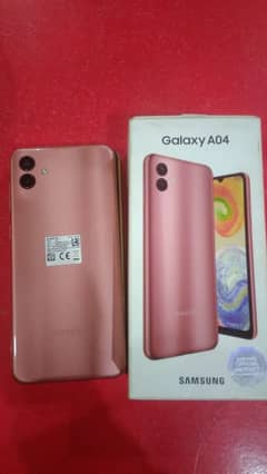 Samsung A04 3/32 only mobile & box no charger.