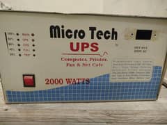 UPS 3000 Watts 24 Volt Double Battery