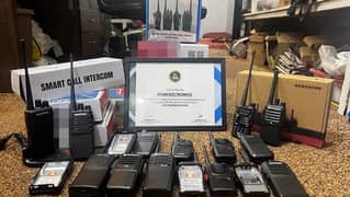 walkie talkie / wireless set / Motorola walkie talkie / intercom
