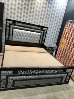 Bed set with dressing Table