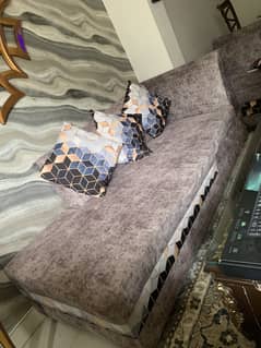 L shape Sofa Set