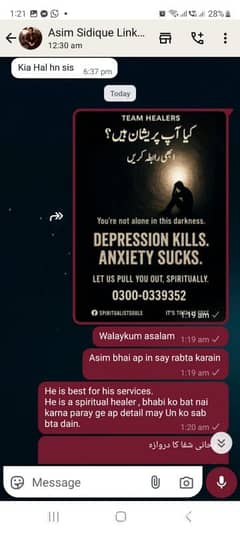 contact us for Spiritual Healing