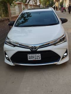 Toyota Corolla Altis grandee 2024 black interior