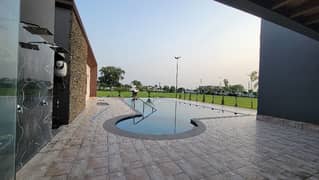 farm house for rent with swimming pool for party get together and event