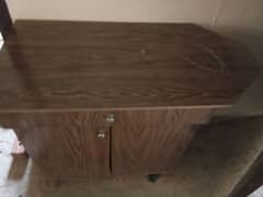 Wood Iron Stand