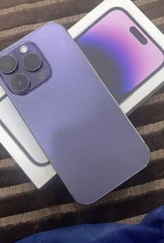 14 pro max with original charger and cable