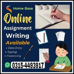 Online work at home